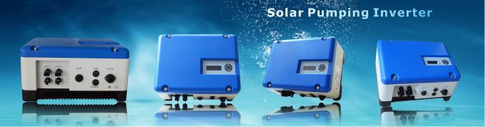 sistema de irrigação solar IP65 da bomba da prova da água 3kw 3 anos de fase 380V da garantia 3