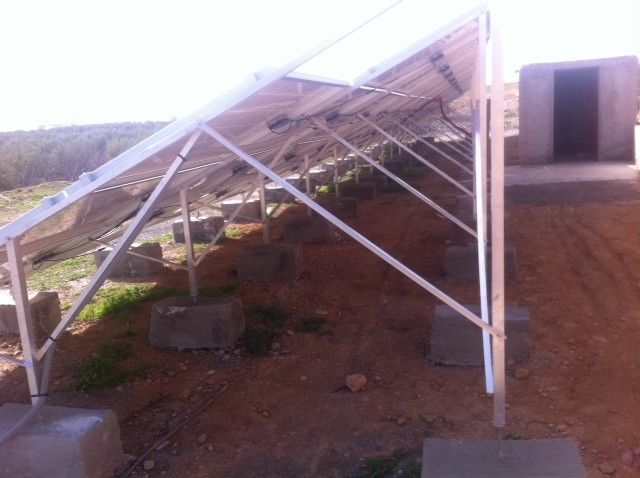 sistema de irrigação posto solar do gotejamento 15HP/11kW com a bomba de água de superfície